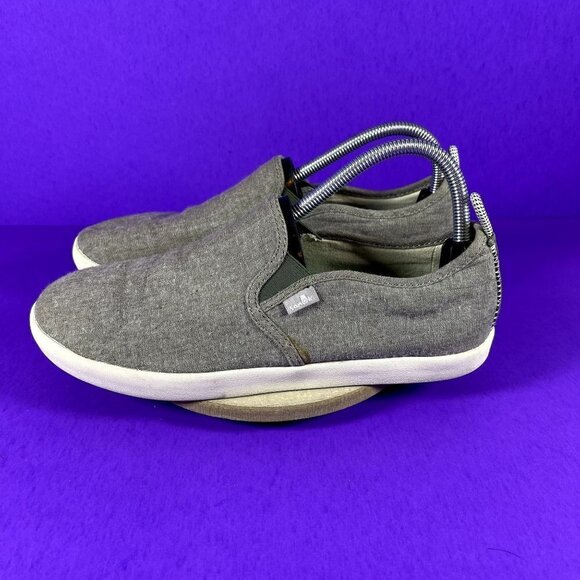 Sanuk Men's Light Brown Sideline Slip On Shoes Size 8 - Picture 3 of 10